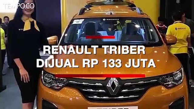 Renault Triber Dijual Rp 133 Juta, Penantang Langsung Sigra