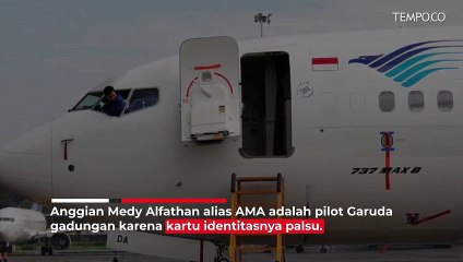 Pilot Garuda Gadungan Ditangkap, Tipu Korban Rp 20 Juta