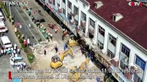 Detik-detik Ledakan Gas di Restoran di Cina, 9 Orang Tewas