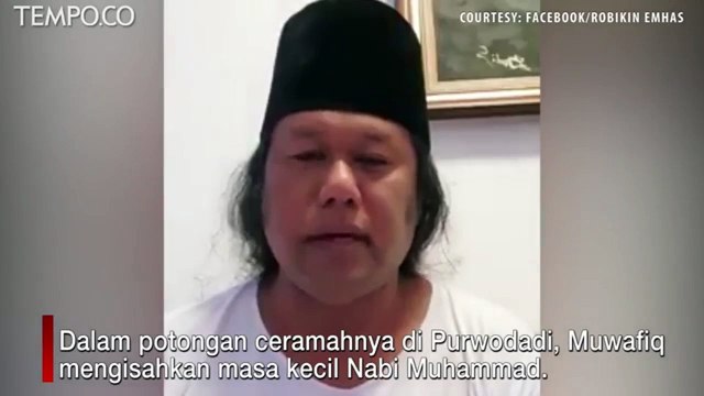 Video Gus Muwafiq Minta Maaf atas Ceramah yang Dianggap Hina Nabi