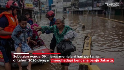 4 Fakta Banjir Jakarta di Tahun Baru 2020