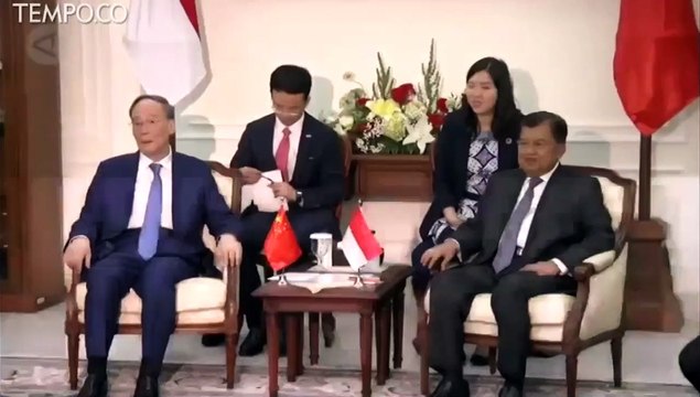 wapres JK Terima Kunjungan Wapres RRC