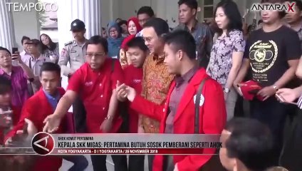 Ditolak Serikat Pekerja Pertamina, Ahok Dipuji sebagai Sosok Pemberani