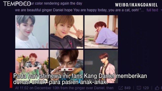 Hadiah Tak Terduga dari Fans buat Kang Daniel di Ulang Tahun Ke-23