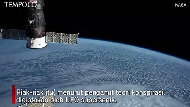 Riak Misterius di Awan Antartika Diduga UFO, Begini Kata NASA