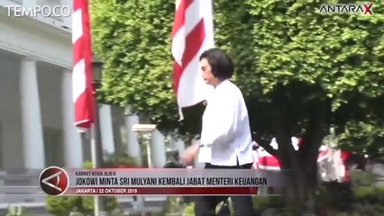 Sri Mulyani Akan Kembali Jabat Menteri Keuangan