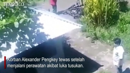 Detik-detik Siswa di Manado Tikam Guru Hingga Tewas