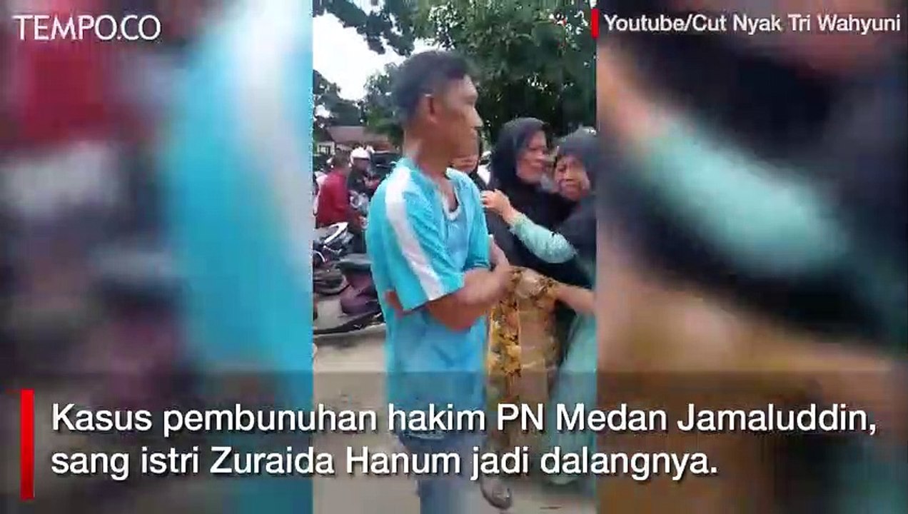 Otak Pembunuhan Hakim PN Medan Adalah Sang Istri - Video Dailymotion