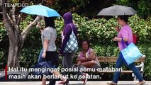 BMKG Prediksi Suhu Panas Melanda Indonesia hingga Sepekan