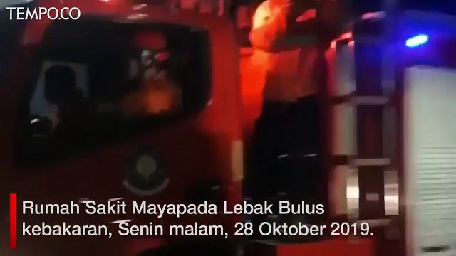 RS Mayapada Kebakaran, Ini Dugaan Penyebabnya