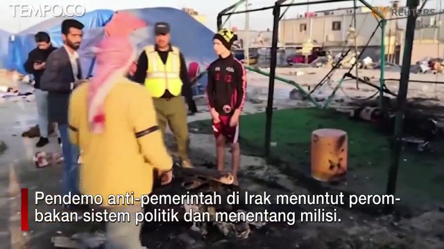 Meletus Bentrokan di Irak Setelah Trump Bunuh Soleimani