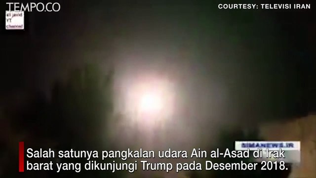 2 Pangkalan Militer AS Diserang Iran, Trump Sebut Semua Baik-baik Saja