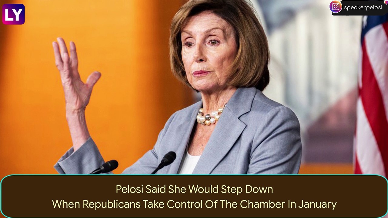 Nancy Pelosi Steps Down As Top US Democrat Afte...