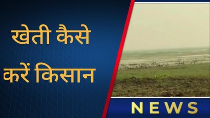 दरभंगा: खेतों में पानी भरने से किसान परेशान, रबी की फसल को नुकसान