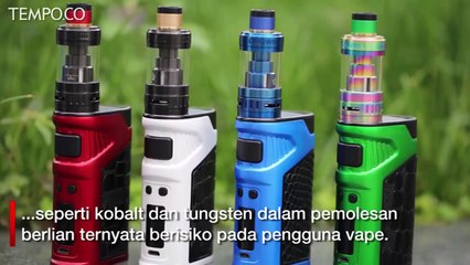 Sering Gunakan Vape, Waspada Penyakit Paru Langka
