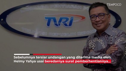 Helmy Yahya Dicopot, Karyawan TVRI Segel Ruang Dewan Pengawas