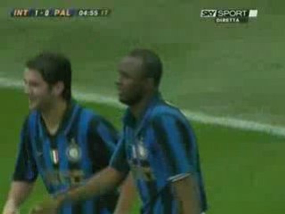 Inter - Palermo, 1 : 0, Viera
