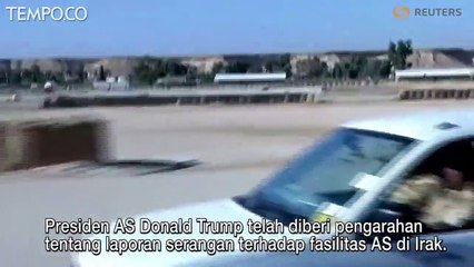 Begini Kondisi Pangkalan Udara AS di Irak usai Diserang Roket