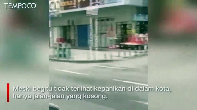 Kondisi Kota Wuhan Saat Diisolasi Terkait Virus Corona