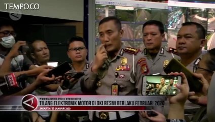 Tilang Elektronik Bagi Motor Berlaku Februari 2020