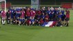 Dutch team mistakenly handed French flag in photo opp