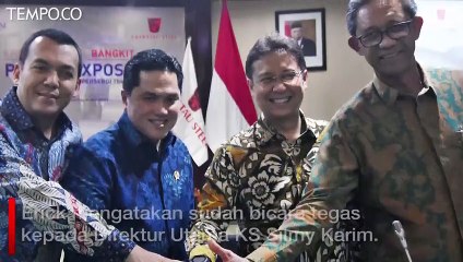 Soal Utang Krakatau Steel, Ini Harapan Erick Thohir