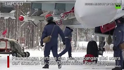 Petarung Su-35S Generasi Terbaru untuk Misi Udara Pertama 2020