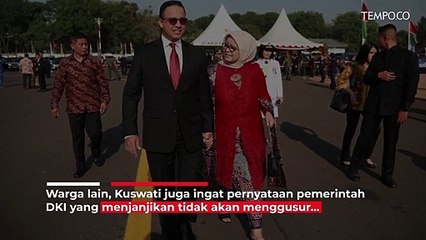 Penggusuran di Sunter, Warga Sebut Janji Kampanye Anies Palsu