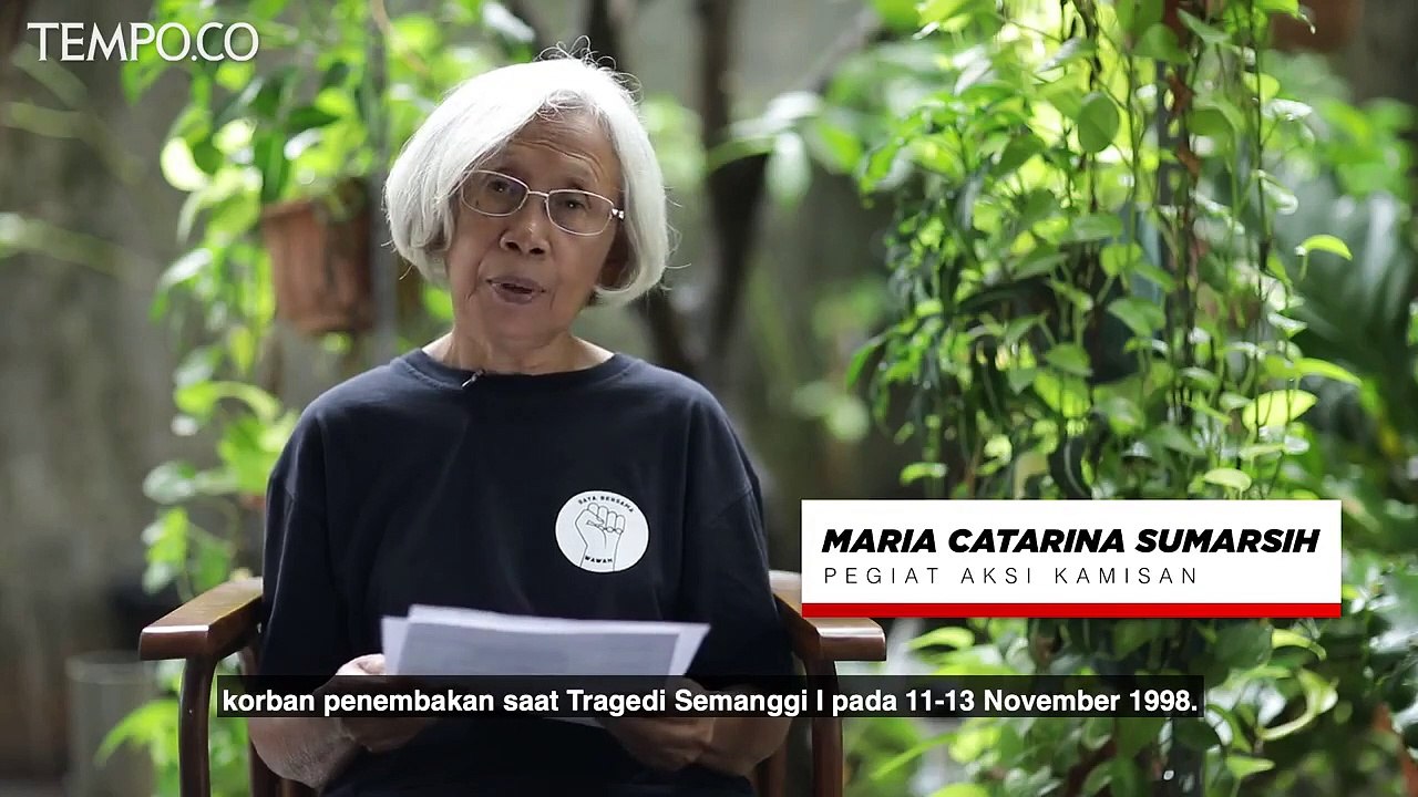 13 Tahun Aksi Kamisan: Sumarsih Masih di Depan Istana