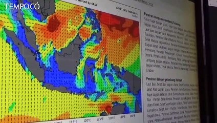 BMKG Prediksi Akan Terjadi Gelombang Tinggi di Sulteng