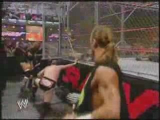 John Cena vs. Edge in a Steel Cage