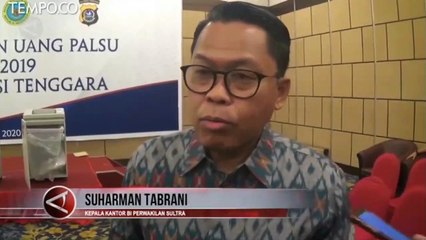 Bank Indonesia Musnahkan Uang Palsu yang Beredar di Sulawesi Tenggara