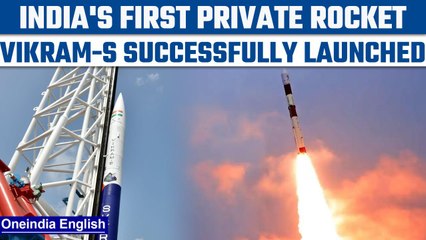 Descargar video: ISRO successfully launches Vikram-S, India’s first privately developed rocket | Oneindia News