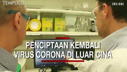 Terobosan Baru, Ilmuwan Australia Ciptakan Versi Virus Corona di Luar Cina