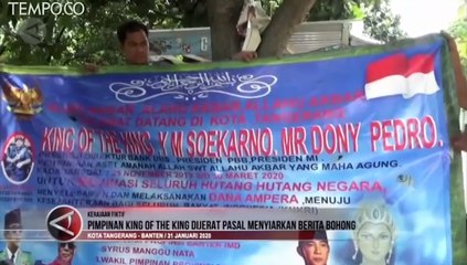 Kelompok King of the King Dijerat Pasal Penyiaran Berita Bohong