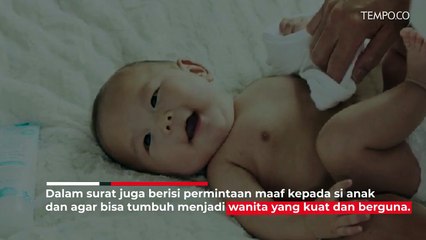 Bayi Dibuang di Bekasi Disertai Wasiat, Apa Isinya?