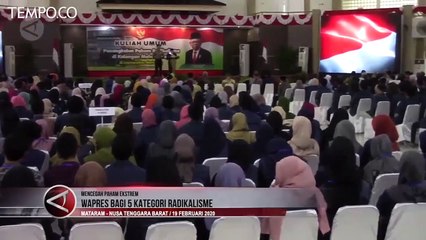 Lima Kategori Kelompok yang Terpapar Radikalisme Menurut Wapres