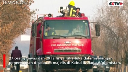 Serangan Penembakan Majelis di Kabul Menewaskan 27 Orang Tewas