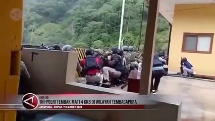 Aparat Gabungan TNI-Polri Tembak Mati 4 KKB Papua di Tembagapura