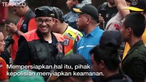 Demo Pro dan Kontra Anies di Balai Kota, Massa Kontra Tuntut Anies Baswedan Mundur dari Jabatannya