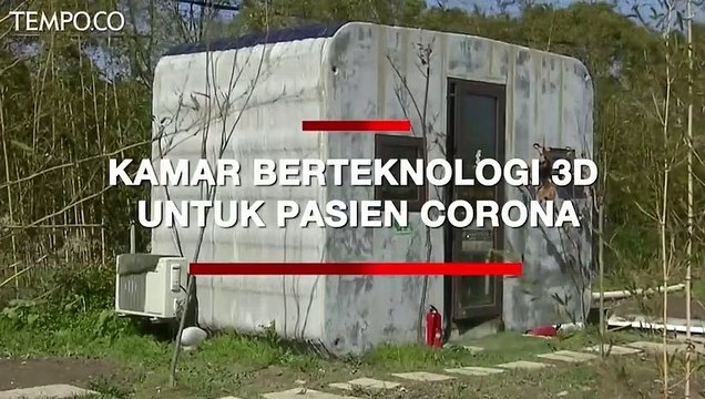 Berteknologi 3D, Ini Rumah Mungil untuk Karantina Pasien Corona