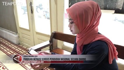 Panduan Mengisi Sensus Penduduk Nasional Secara Online
