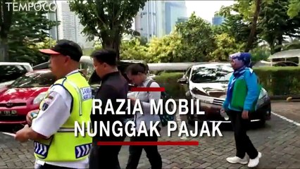 Terkena Razia, Mobil Anggota Dewan Nunggak Pajak Hampir 2 Tahun