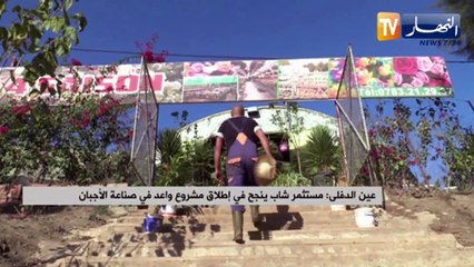 عين الدفلى  / مستثمر شاب ينجح في إطلاق مشروع واعد في صناعة الأجبان