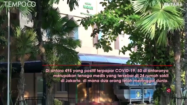 50 Tenaga Medis di Jakarta Positif COVID-19, 2 Meninggal