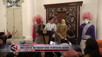 Anies Baswedan Bentuk Tim Tanggap Atasi Corona
