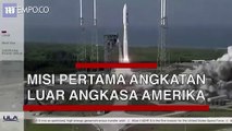 Misi Pertama Angkatan Luar Angkasa AS Luncurkan Satelit Komunikasi