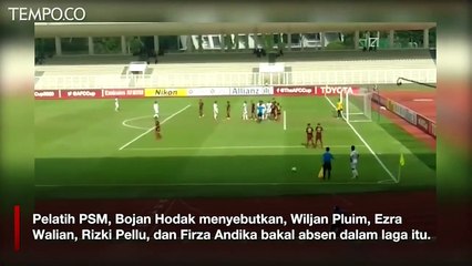 Laga Berat PSM Makassar di Piala AFC