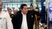 Ke Bandara Soetta, Erick Thohir Cek Fasilitas Antisipasi Corona