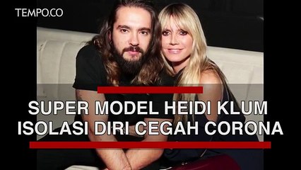 Dikarantina Terpisah, Begini Cara Heidi Klum dan Suami Berciuman